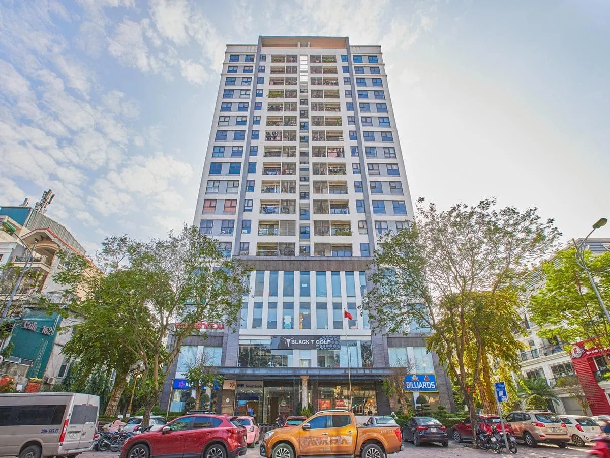 Toàn cảnh tòa nhà PHC-Complex nổi bật tại Long Biên.